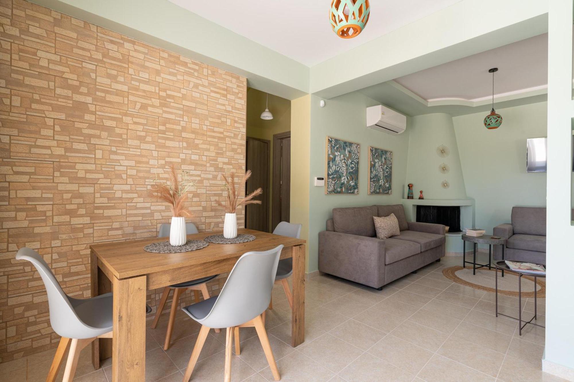 Ethria Pool Villa With Heated Jacuzzi Afantou Extérieur photo